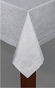 Obrus Irys Gracja 140x300 - Biały